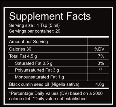 Black Seed Oil