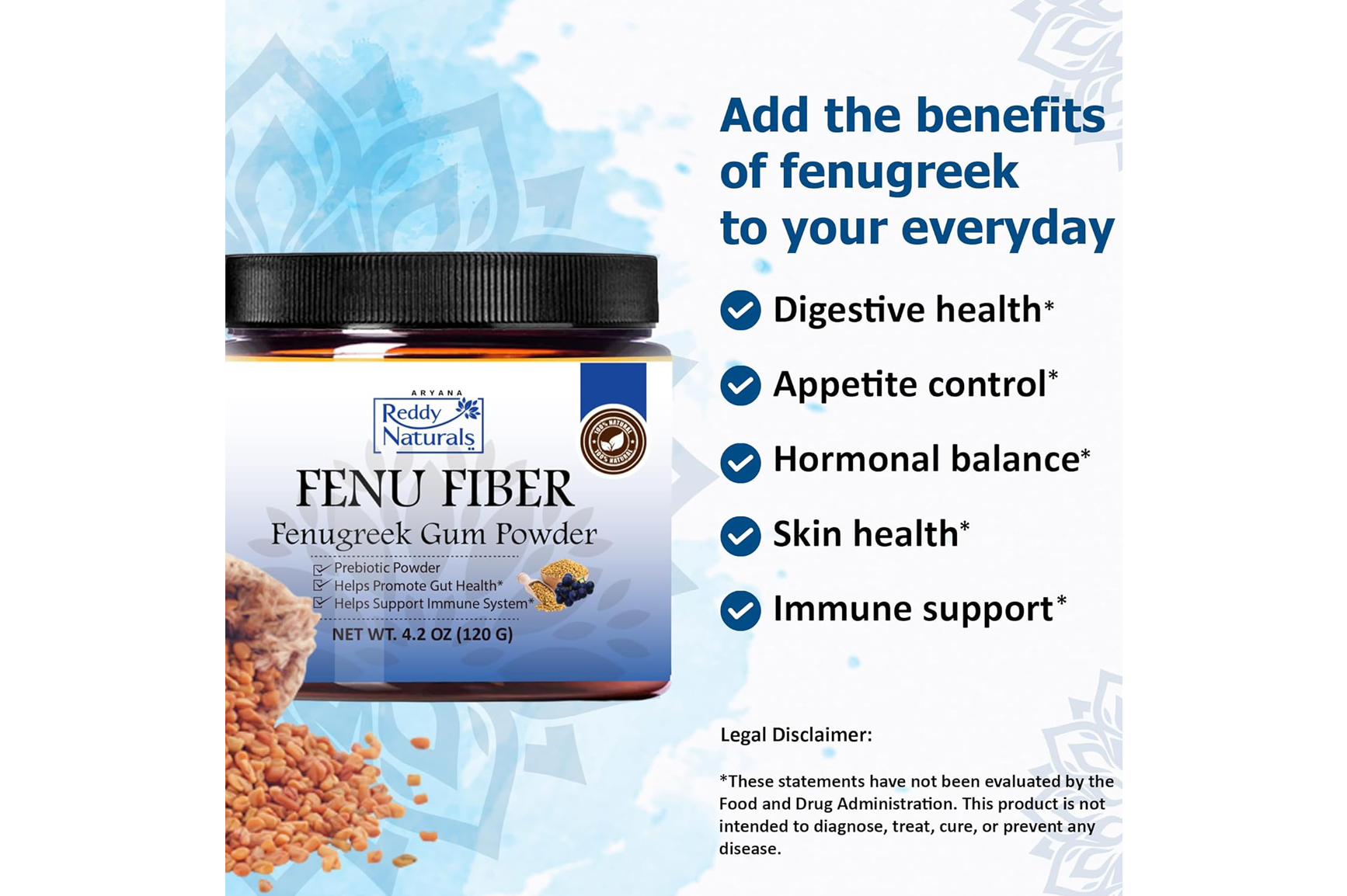 FENUFIBER™: Advanced Digestive & Metabolic Support Fiber Blend