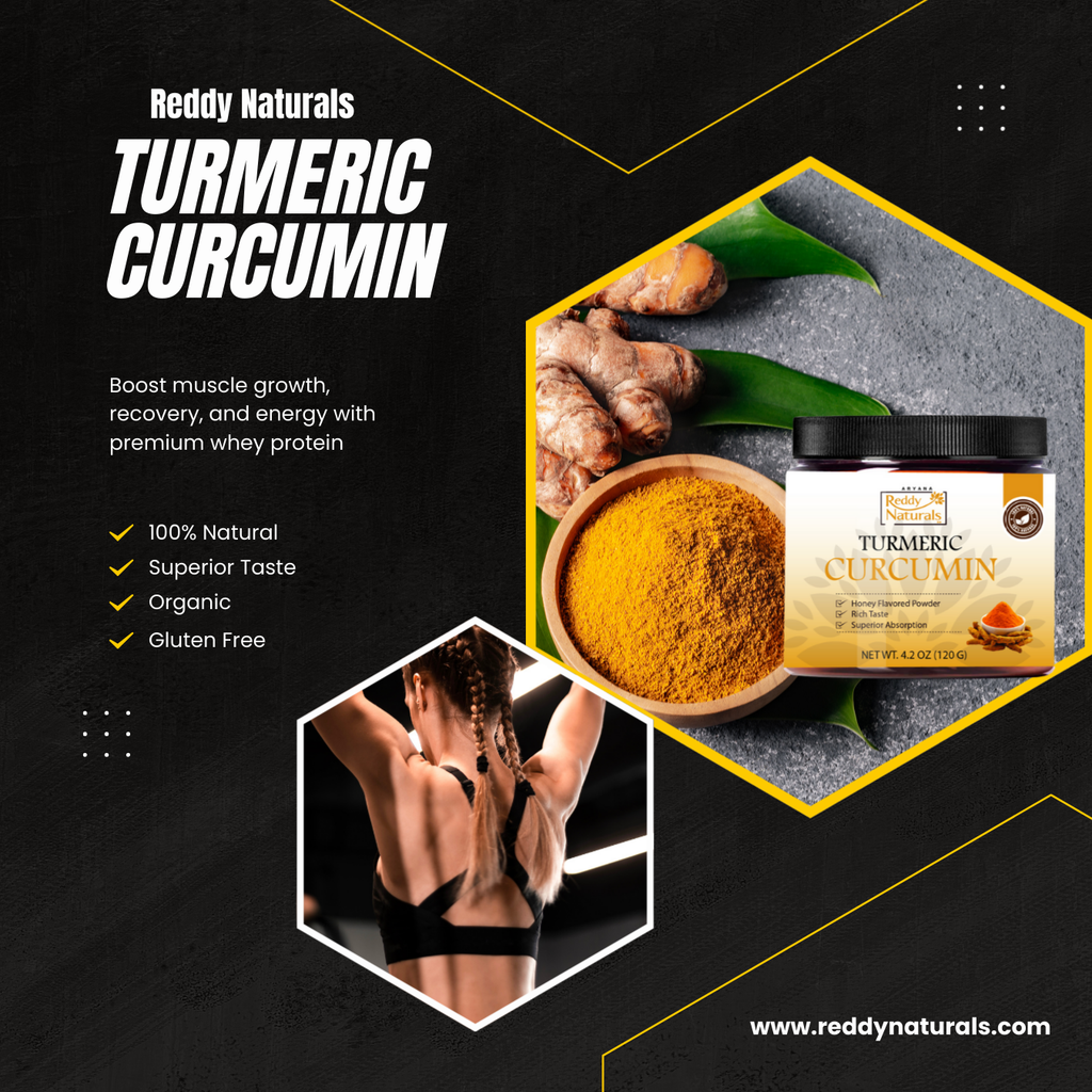 Reddy Naturals Turmeric Curcumin: A Delicious Way to Add Golden Wellness to Your Day