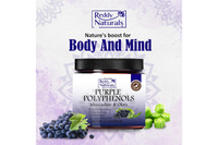 Reddy Naturals Purple Polyphenols – Premium Muscadine Grape Extract with Natural Resveratrol | Superfood Supplement