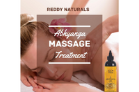 Reddy Naturals Abhyanga Massage Oil – Ayurvedic Body Massage Oil with Essential Oils for Relaxation, Comfort & Rejuvenation