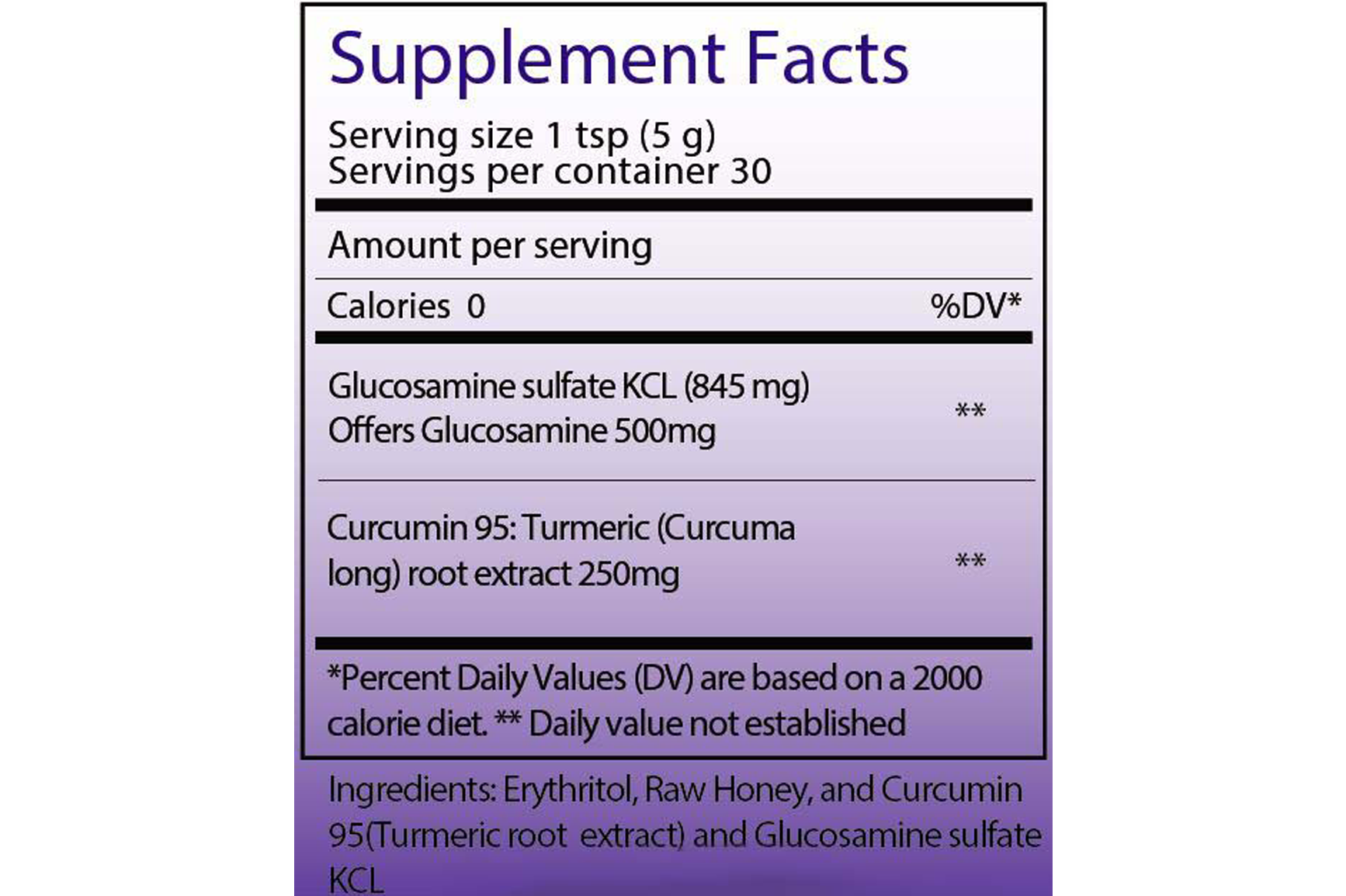 Glucosamine Curcumin