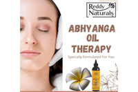 Reddy Naturals Abhyanga Massage Oil – Ayurvedic Body Massage Oil with Essential Oils for Relaxation, Comfort & Rejuvenation